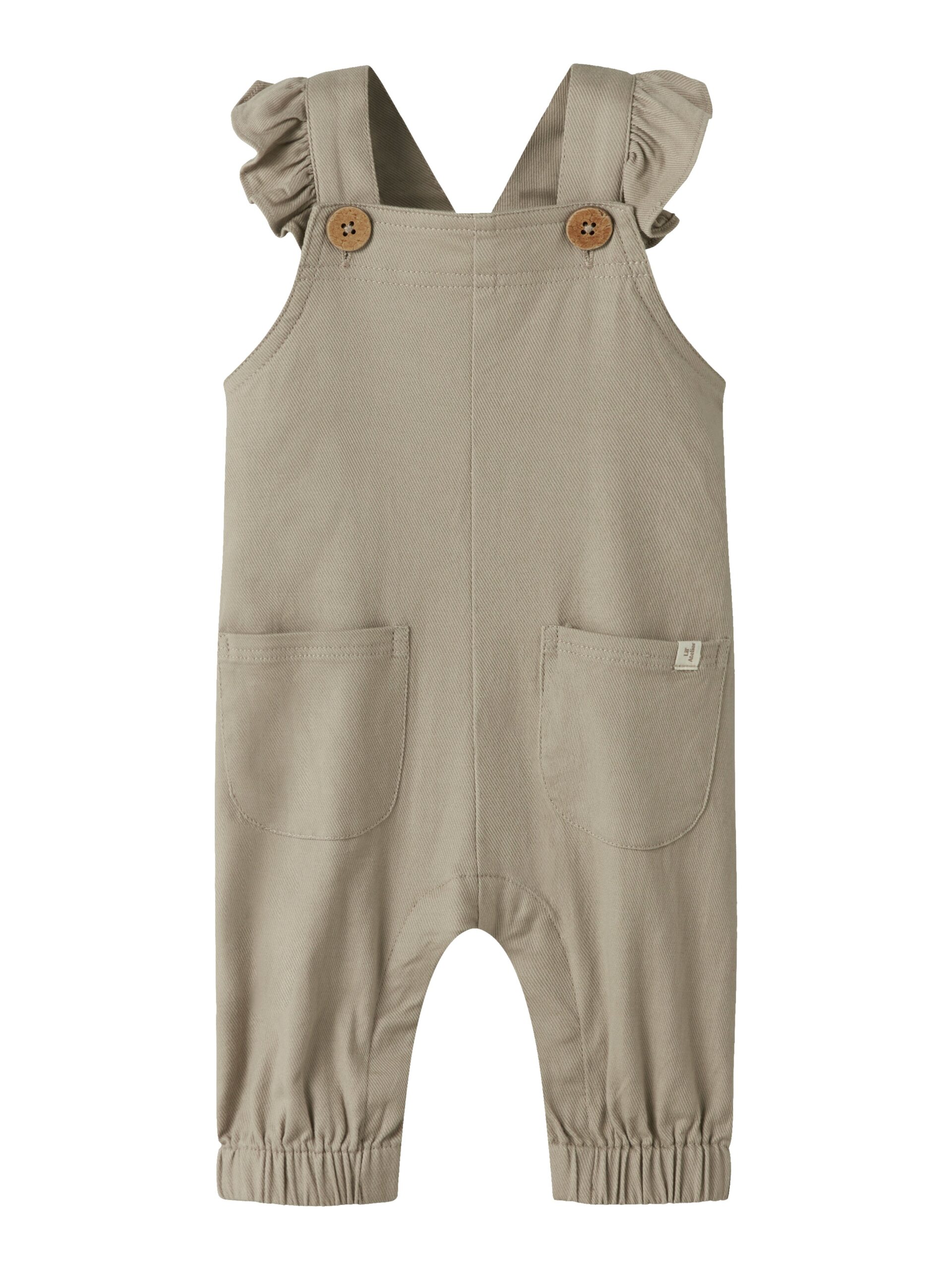 Lil Atelier Doreen Loose Twill Overall Oxford Tan 56 Cm