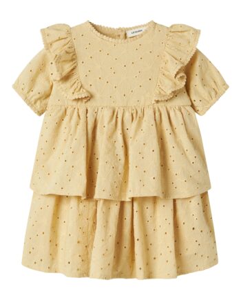 Lil Atelier Fabioli Ss Loose Dress Sea Mist 92 Cm