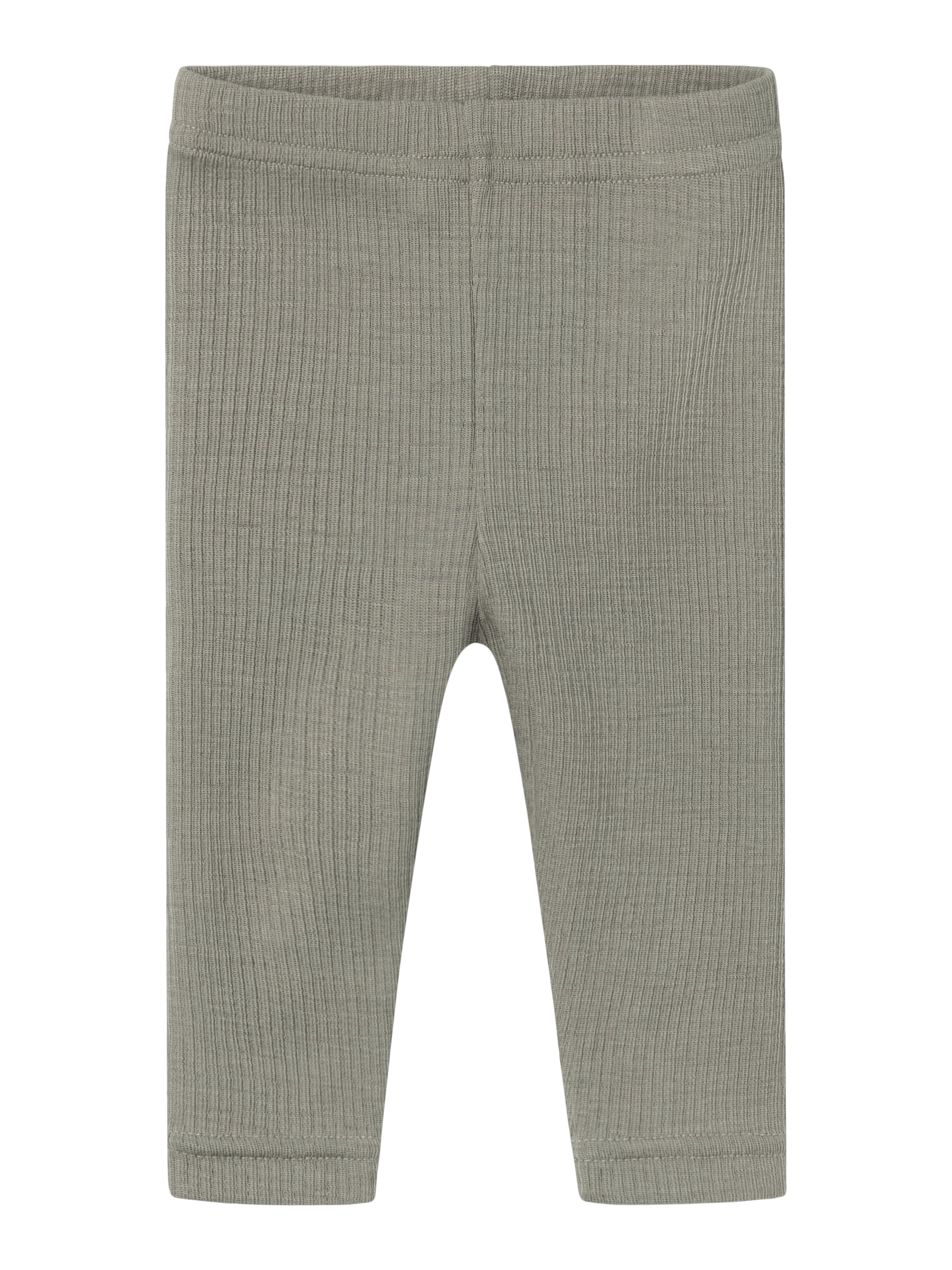Lil Atelier Fable Fio Wool Leggings Laurel Oak 56cm