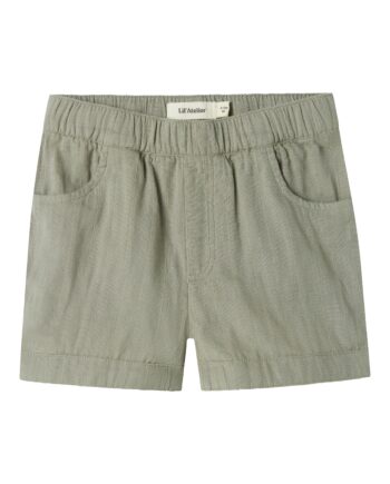 Lil Atelier Felix Loose Shorts Forest Fog 56 Cm