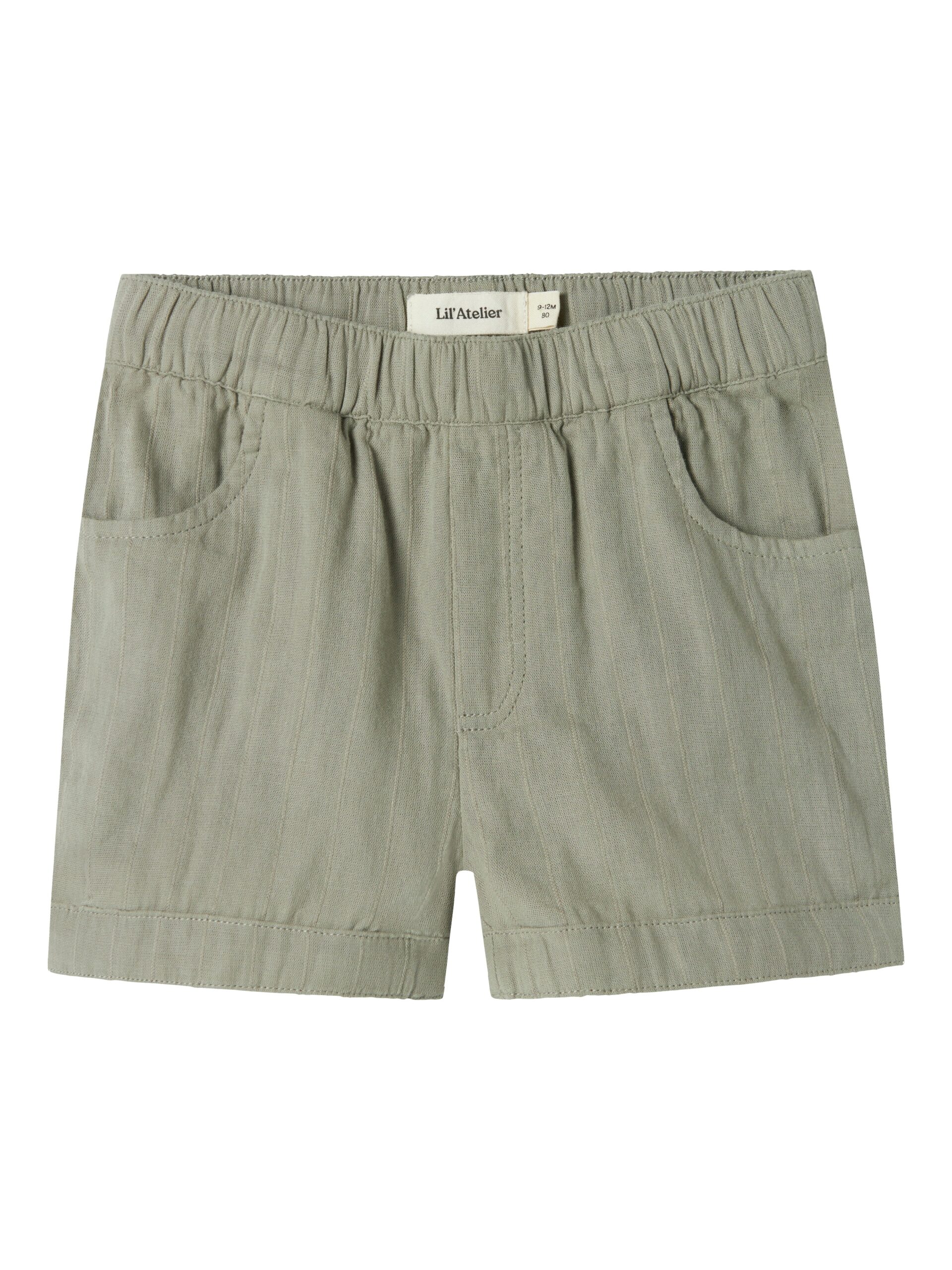 Lil Atelier Felix Loose Shorts Forest Fog 56 Cm
