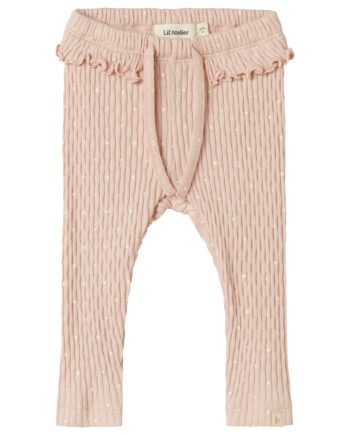 Lil Atelier Fiducia Leggings Peach Whip 56 Cm