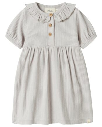 Lil Atelier Fleura Ss Body Dress Vapor Blue 56 Cm
