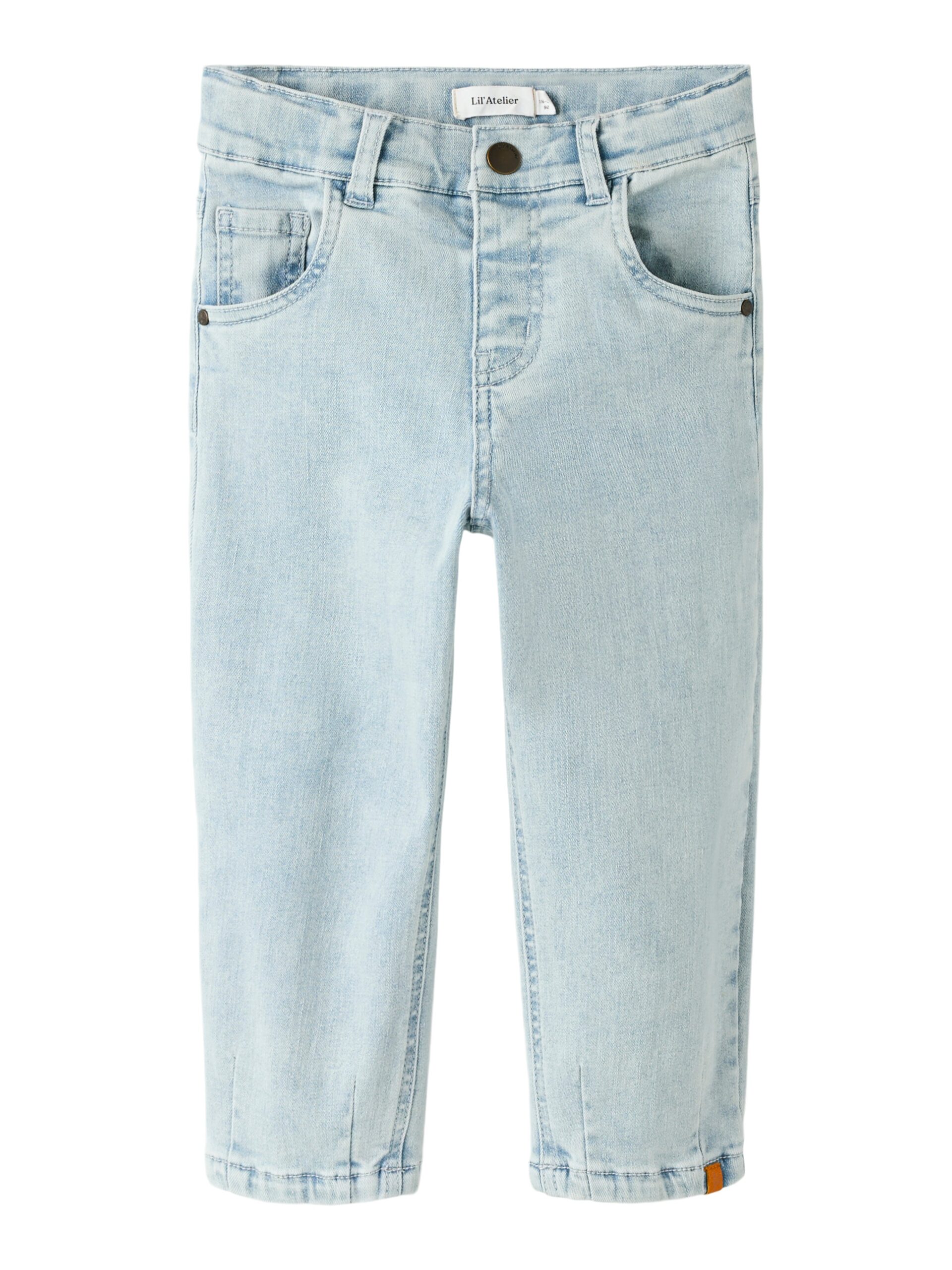 Lil Atelier Frances Loose Jeans Light Blue Denim 92 Cm