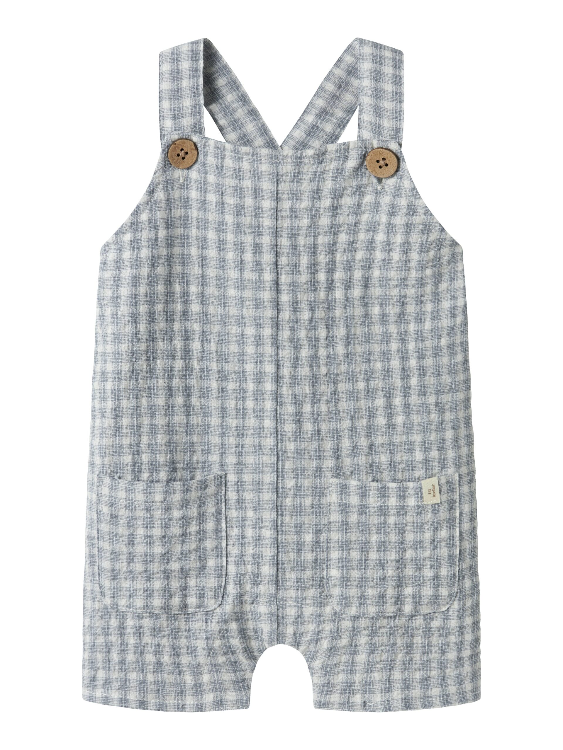 Lil Atelier Frey Loose Short Overall Coconut Milk 56 Cm