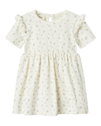 Lil Atelier Gago Kef Ss Body Dress Coconut Milk 56 Cm