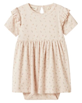 Lil Atelier Gago Kef Ss Body Dress Peach Blush 56 Cm