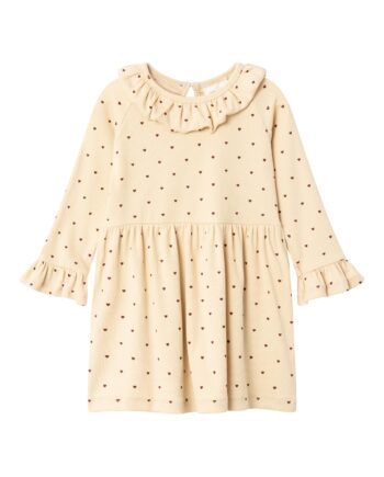 Lil Atelier Gago Kem Dress Wood Asholt 92 Cm