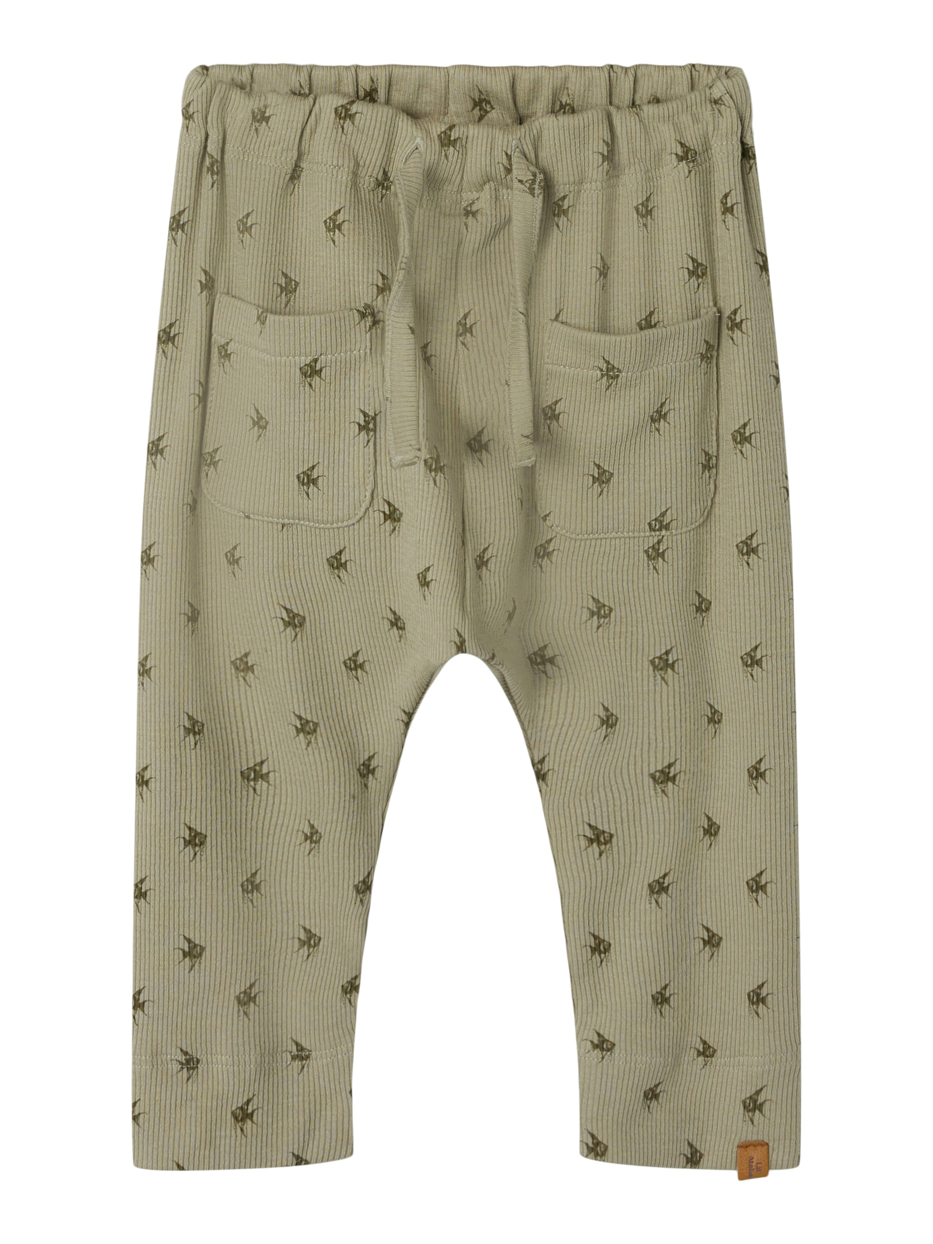 Lil Atelier Gago Kem Loose Pants Moss Gray 56 Cm