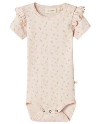 Lil Atelier Gago Kik Ss Slim Body Peach Blush 56 Cm