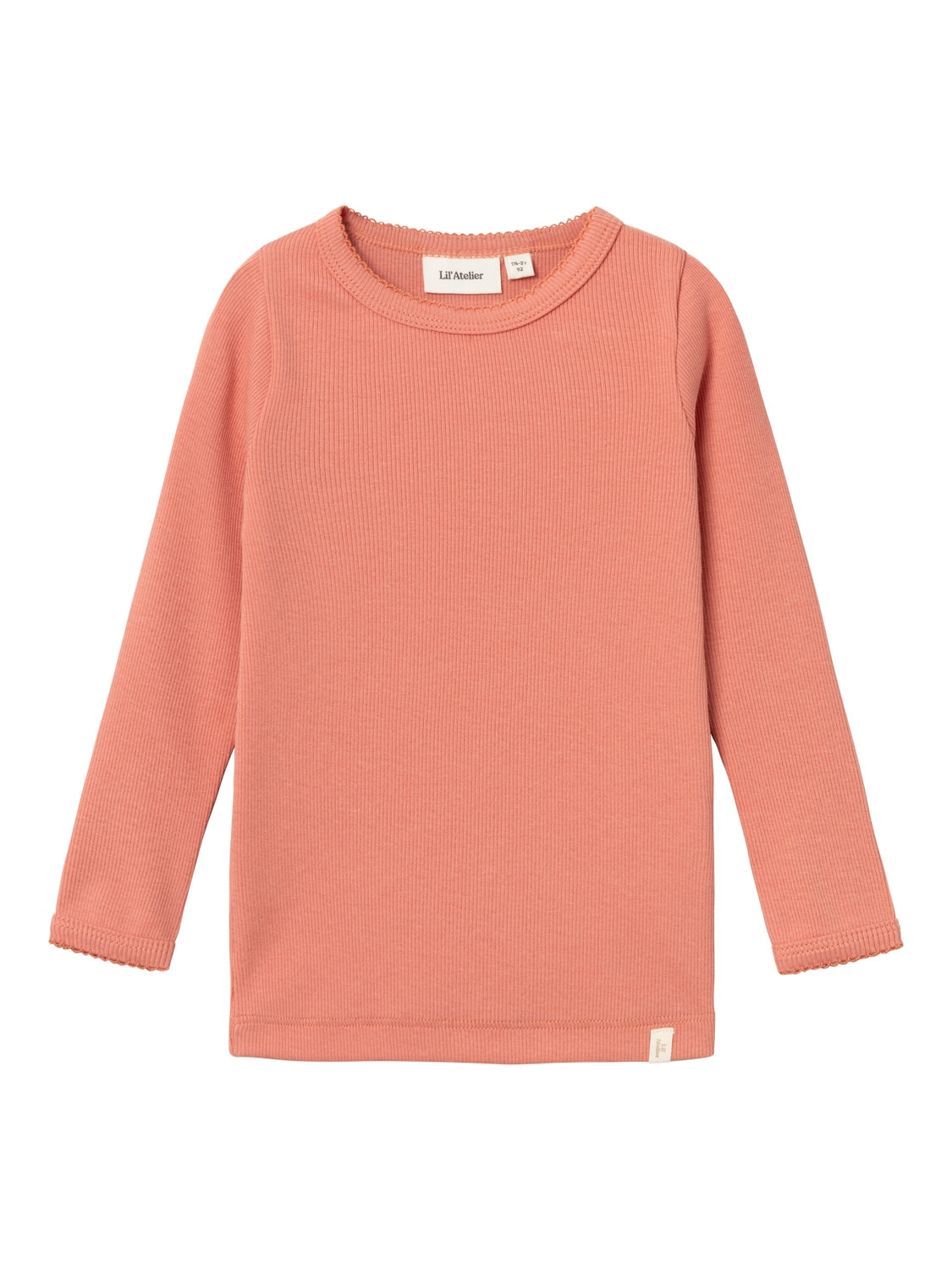 Lil Atelier Gago Kin Slim Shirt  Canyon Clay 92 Cm
