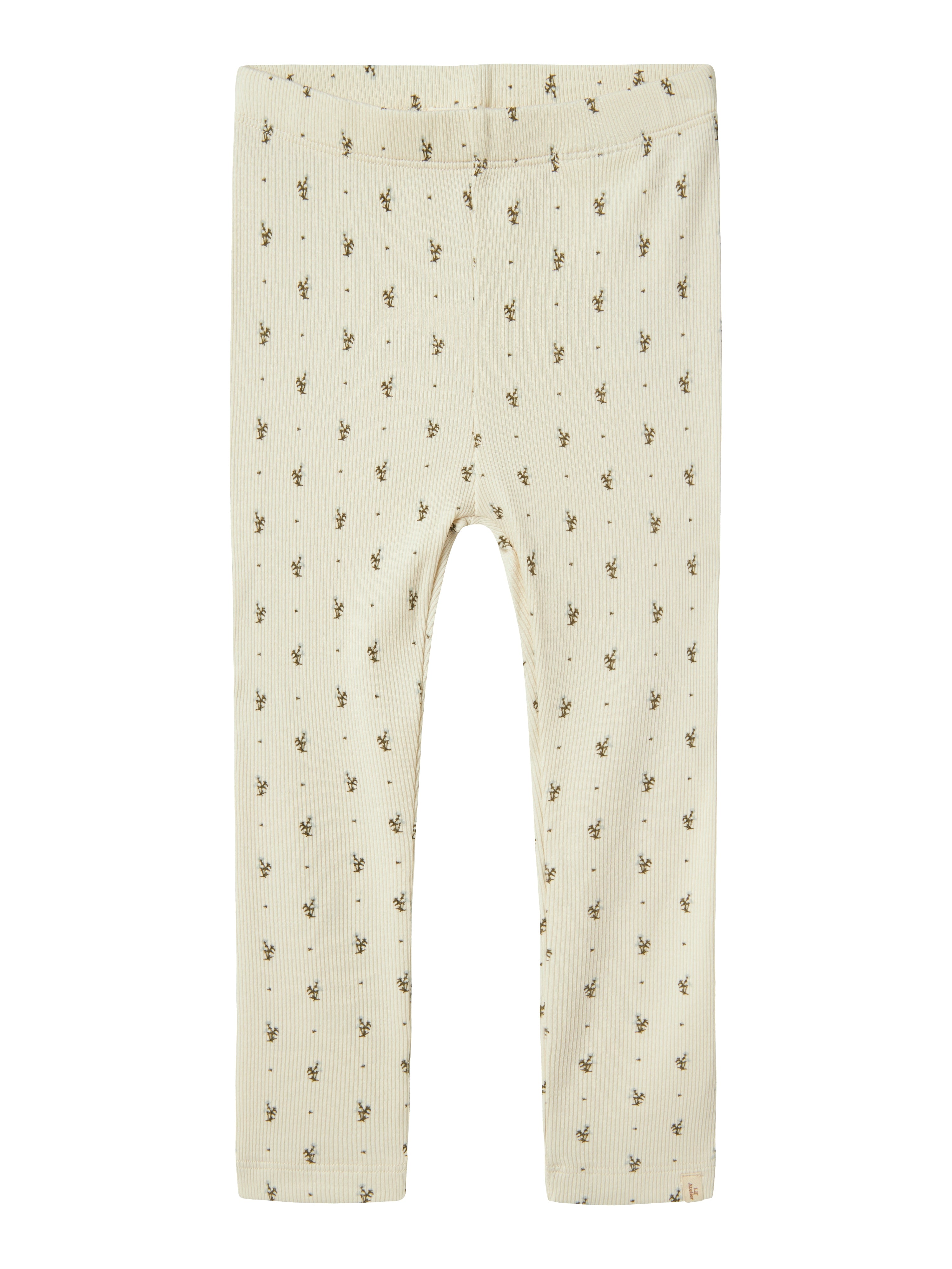 Lil Atelier Gago Kye Slim Leggings Turtledove Blue Flowers 92 Cm
