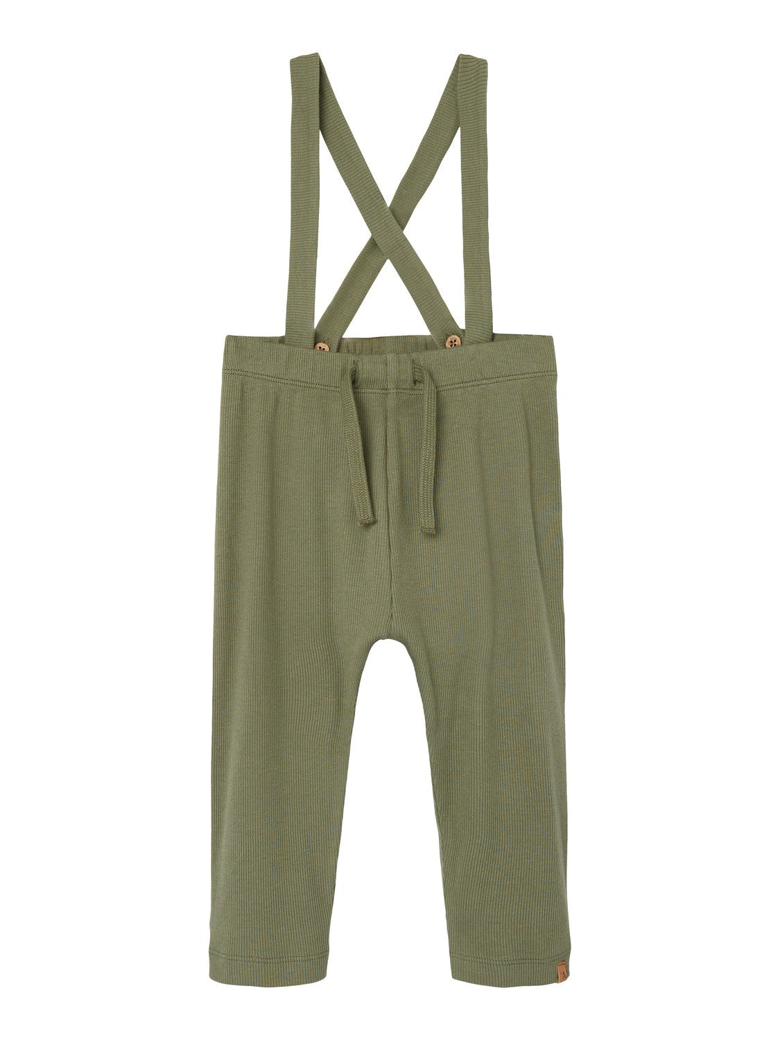 Lil Atelier Gago Loose Pants Med Seler Oil Green 56 Cm