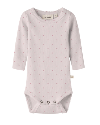 Lil Atelier Gago Ls Slim Body Noos Hushed Violet Heart 56 Cm