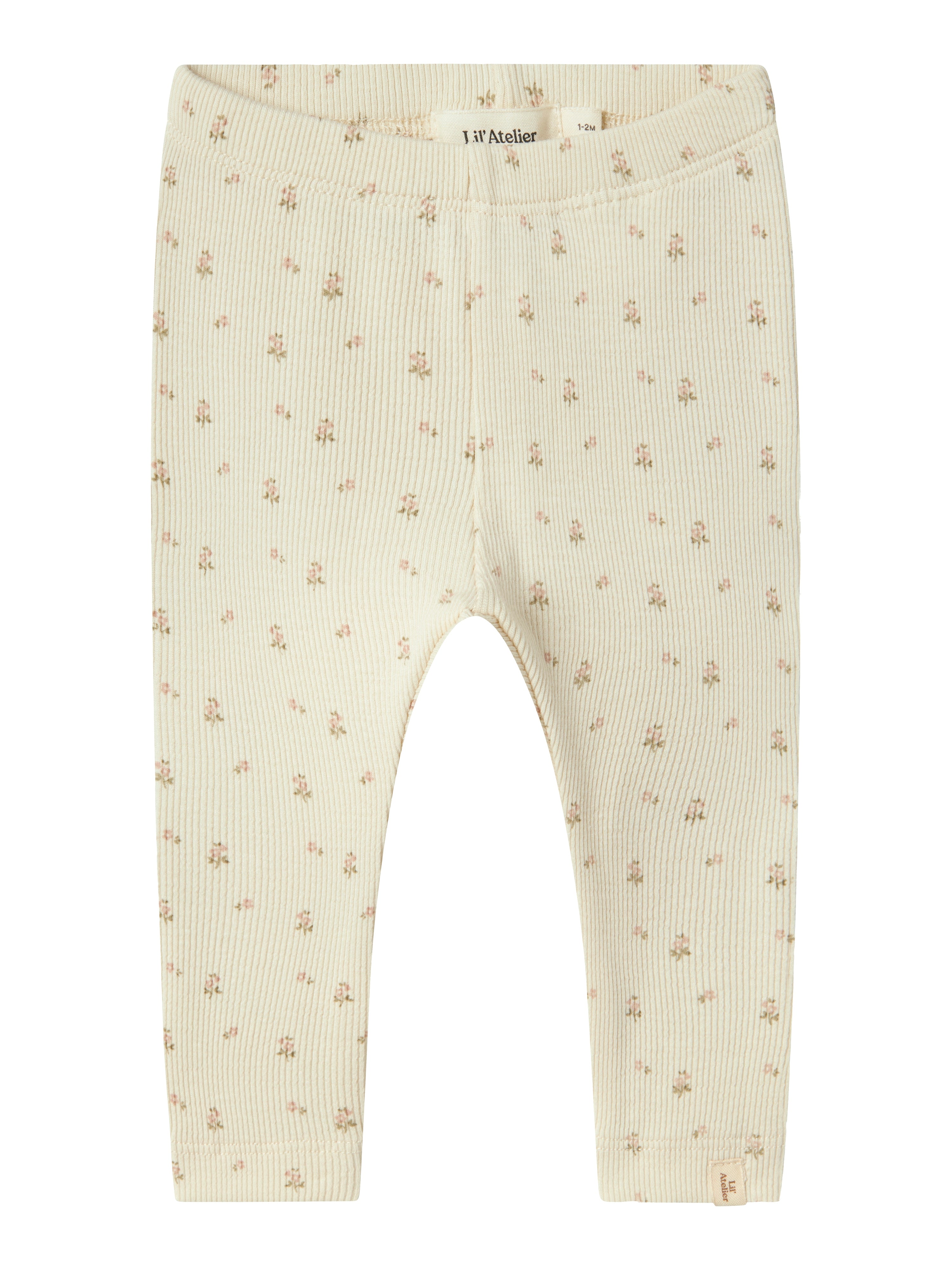 Lil Atelier Gago Slim Leggings Turtledove Flower 56 Cm