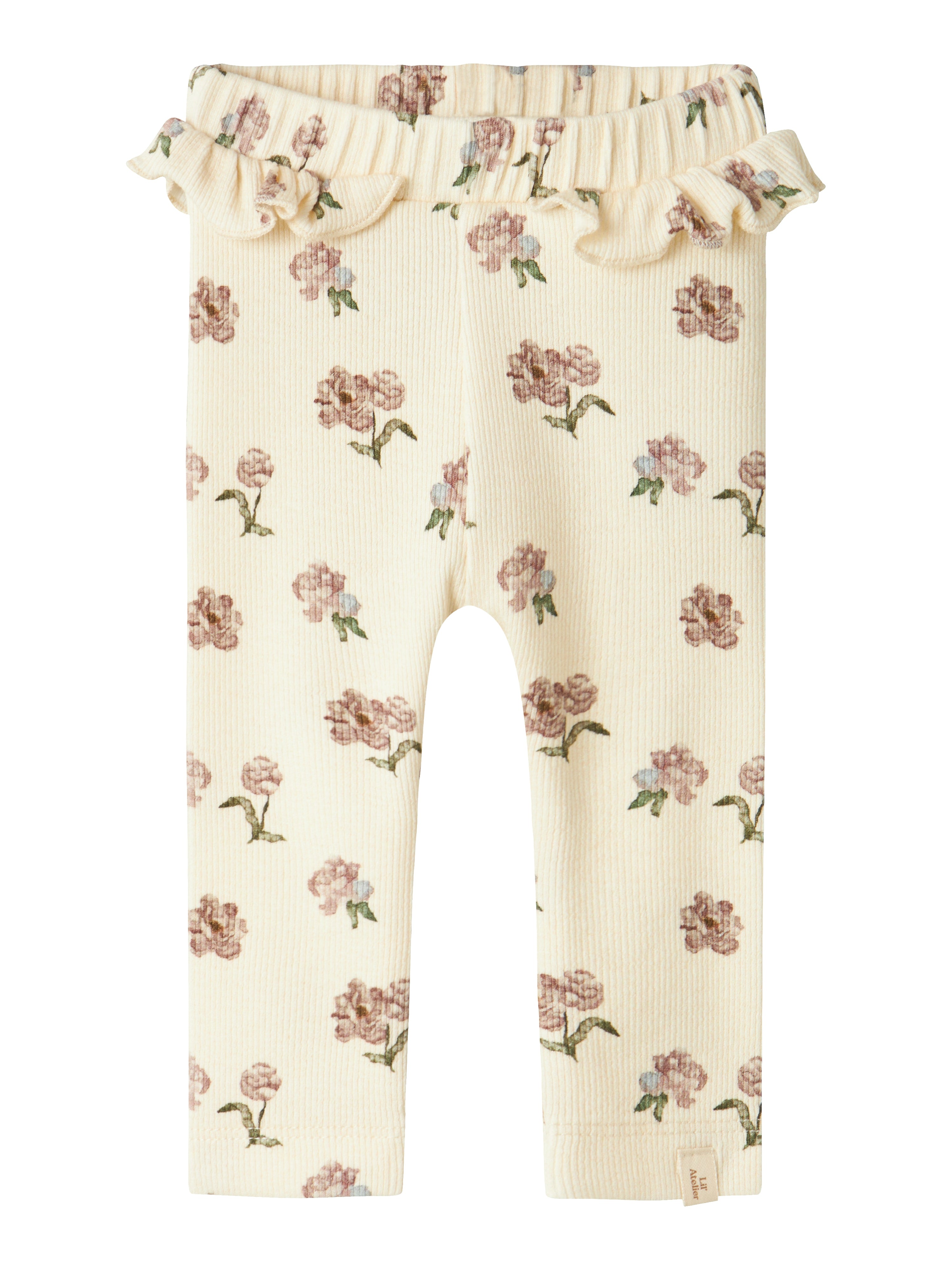 Lil Atelier Gavo Efi Slim Leggings Turtledove Peony 56 Cm