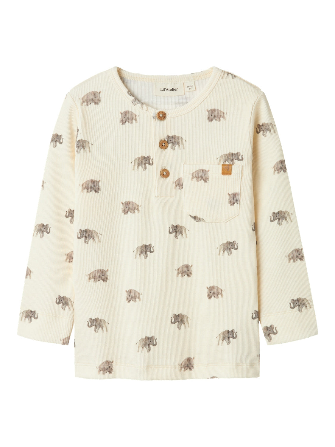 Lil Atelier Gavo Evo Slim Top Turtledove 92 Cm