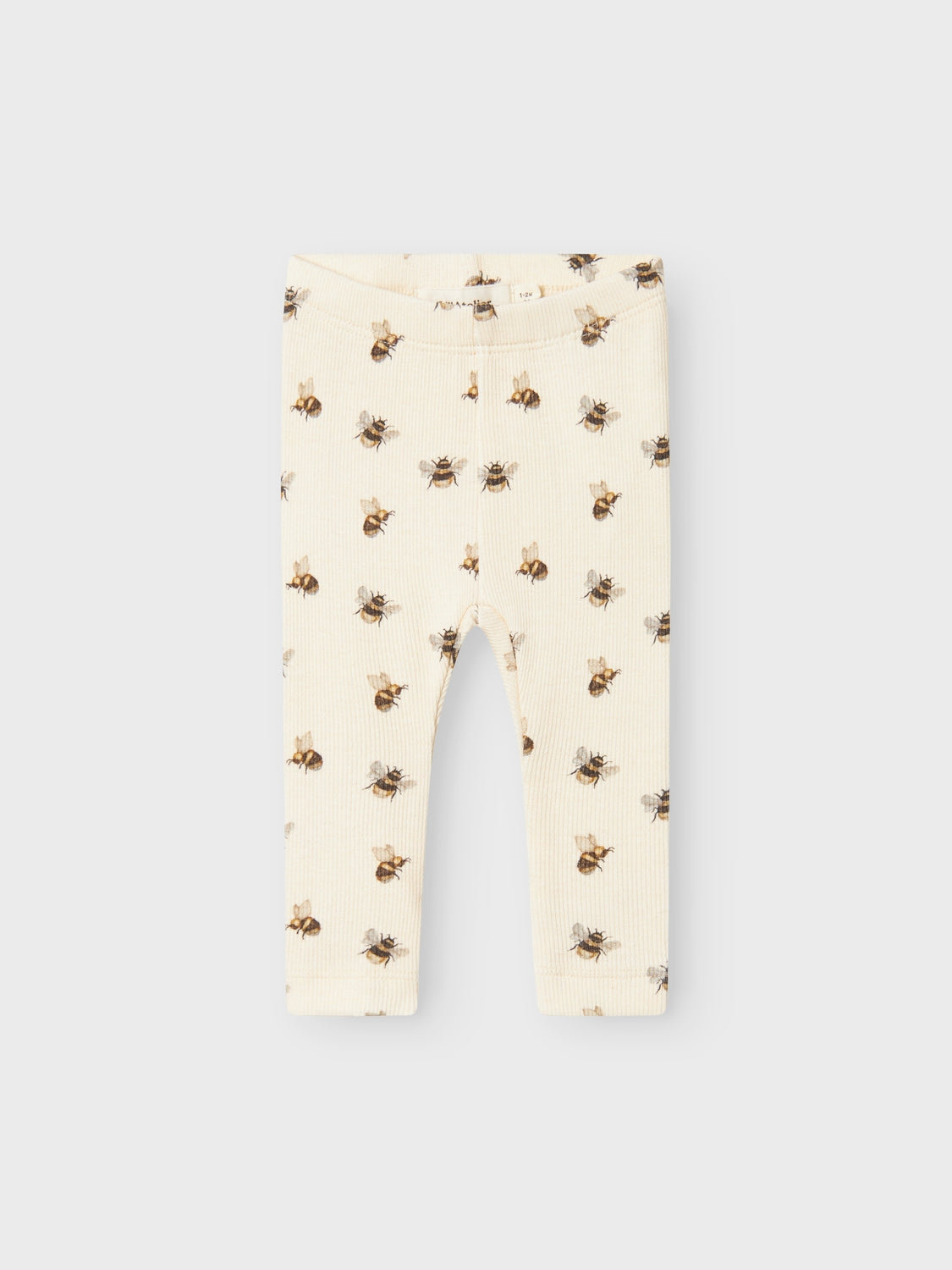 Lil Atelier Gavo Kye Slim Leggings Med Humlebi Turtledove 56 Cm