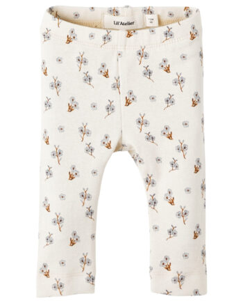 Lil Atelier Gaya Slim Leggings Turtledove 56 Cm