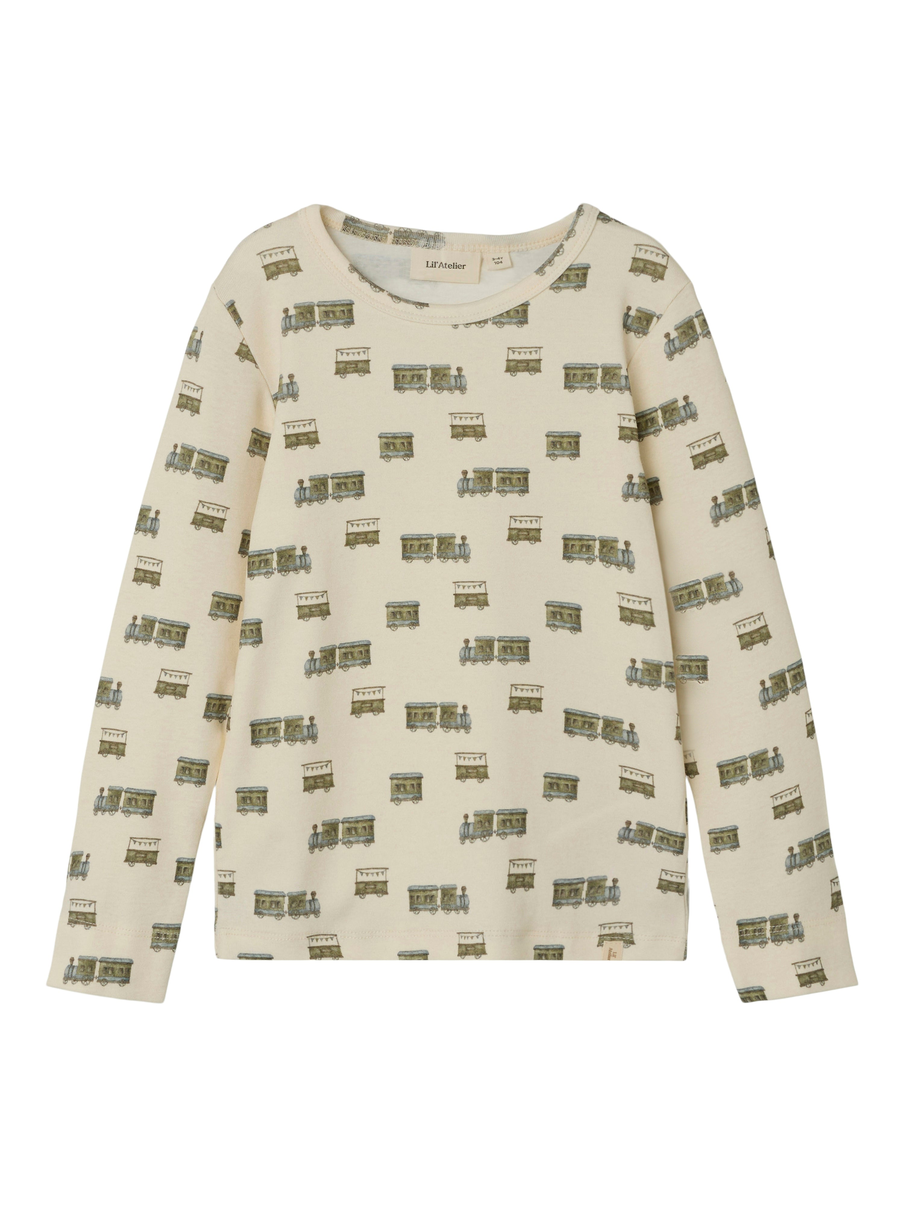 Lil Atelier Gayo Slim Top Turtledove 92 Cm