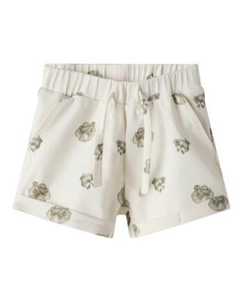 Lil Atelier Gayo Syn Shorts Coconut Milk Frog 56 Cm