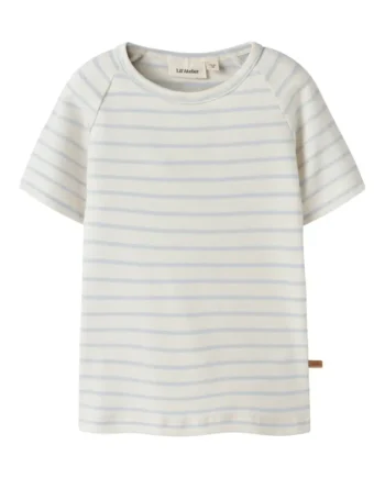 Lil  Atelier Geo Anc  -shirt Coconut Milk 98