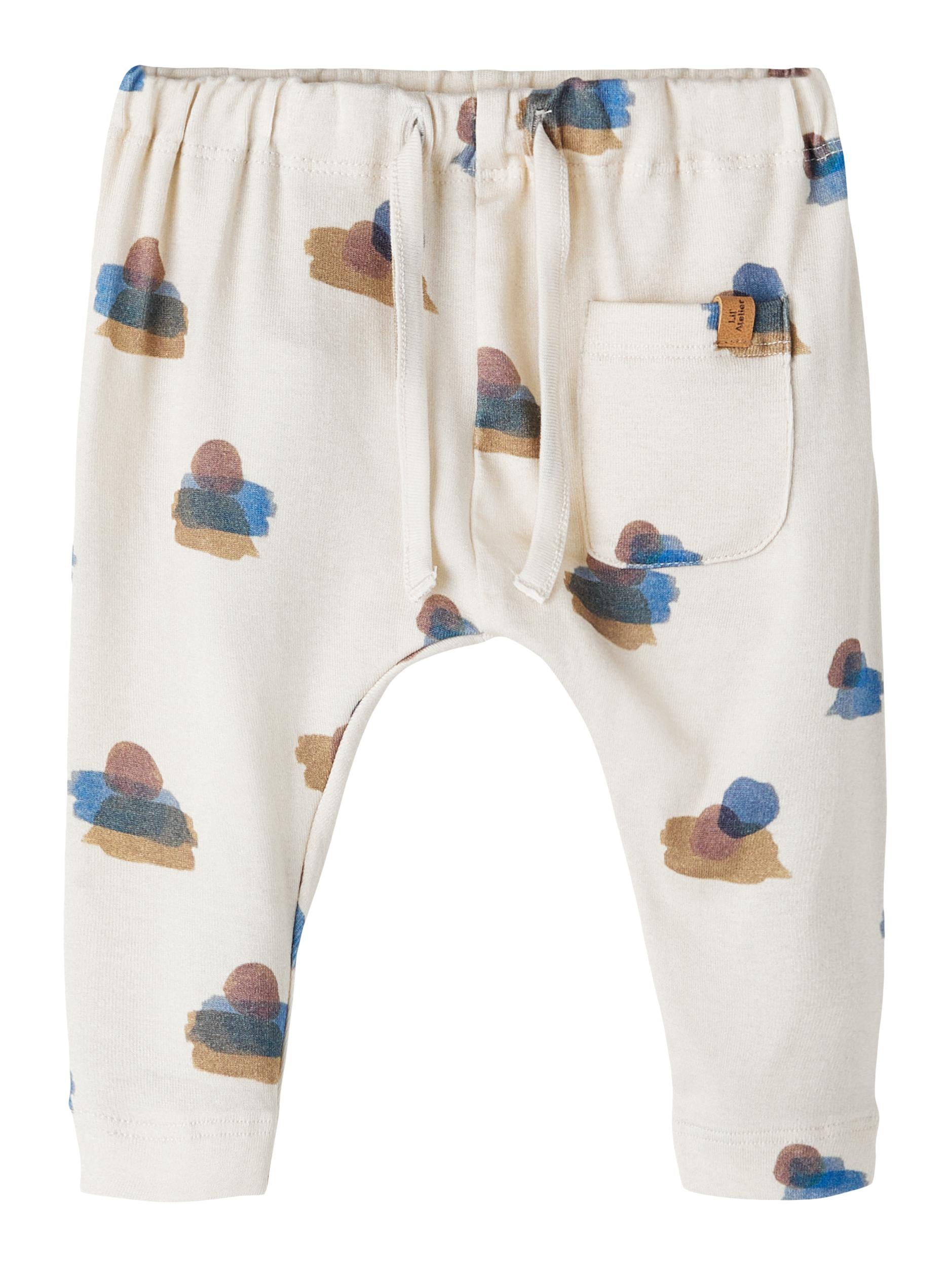 Lil Atelier Geo Loose Pant Turtledove 56 Cm