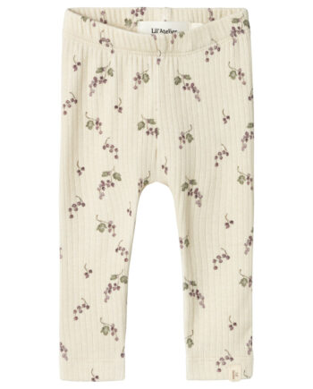 Lil Atelier Gio Bie Slim Leggings Birch Berries 56 Cm