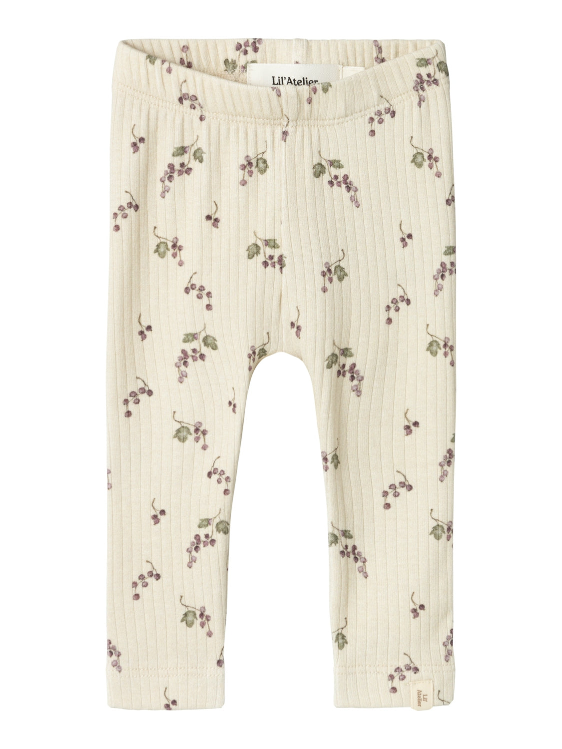 Lil Atelier Gio Bie Slim Leggings Birch Berries 56 Cm