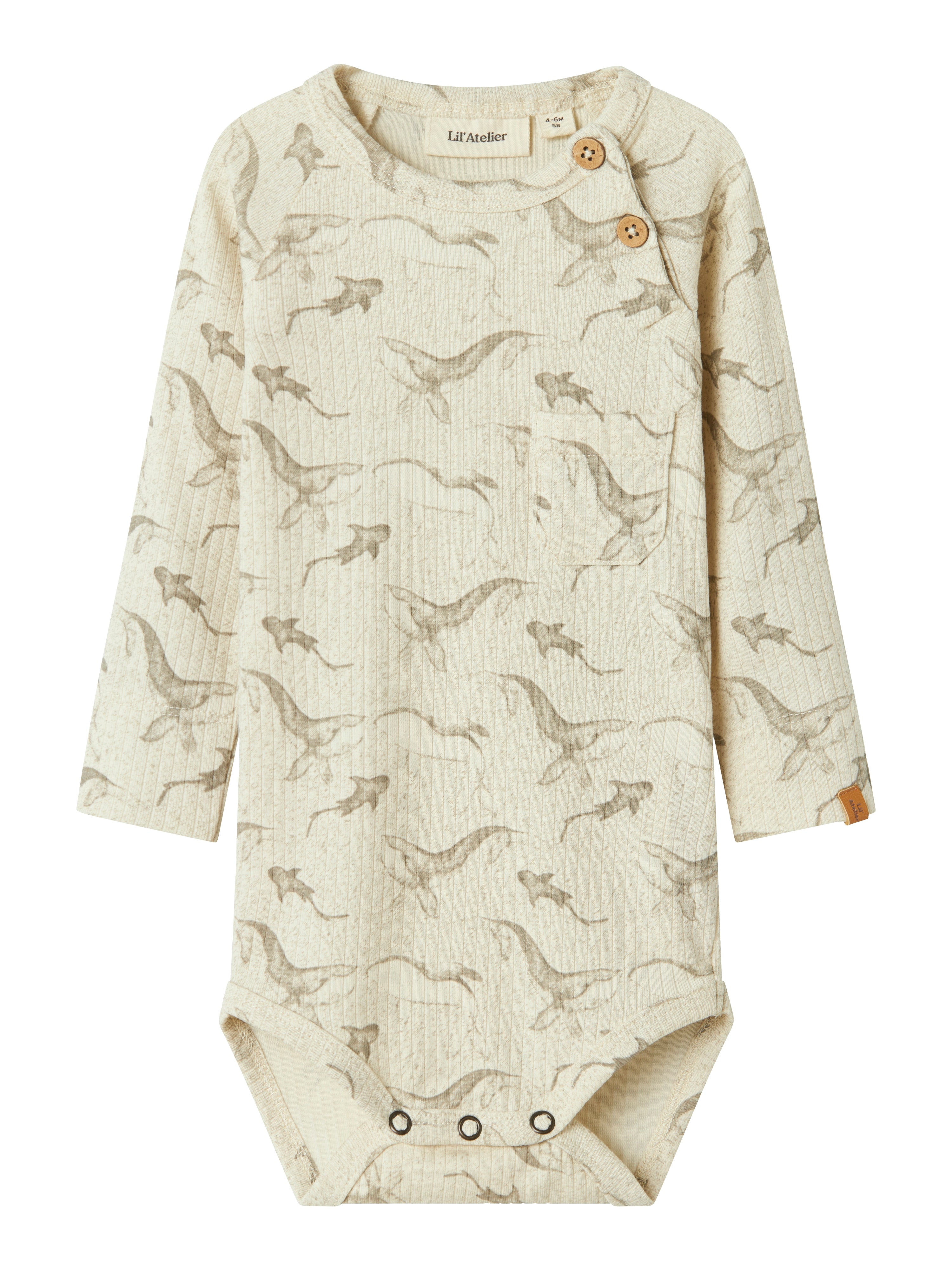 Lil Atelier Gio Bop Slim Body Turtledove 56cm
