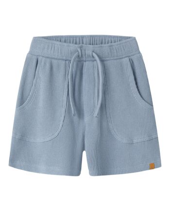 Lil Atelier Harun Loose Sweat Shorts Dusty Blue 92 Cm