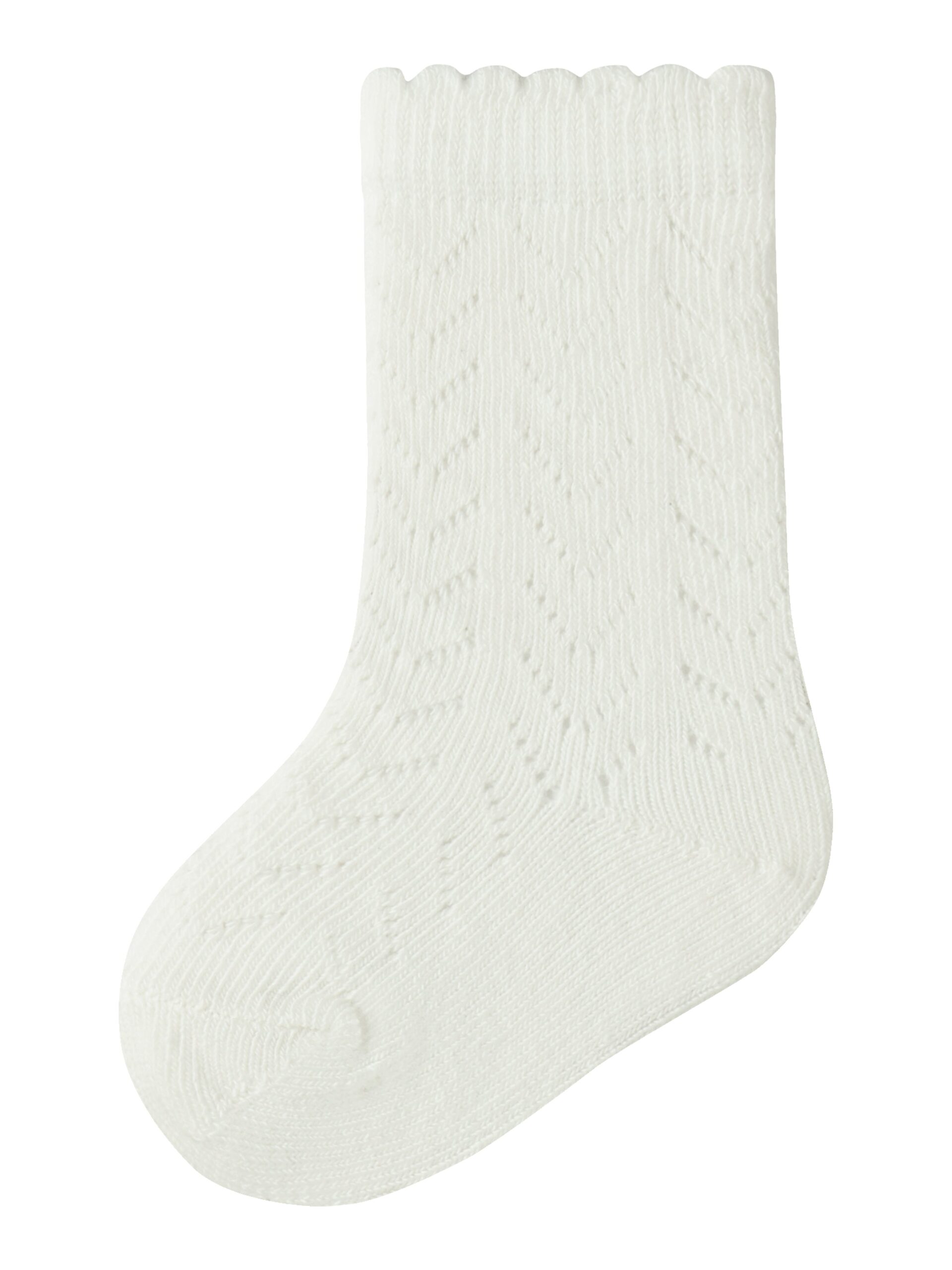 Lil Atelier Herda Knee Socks Coconut Milk 50 56