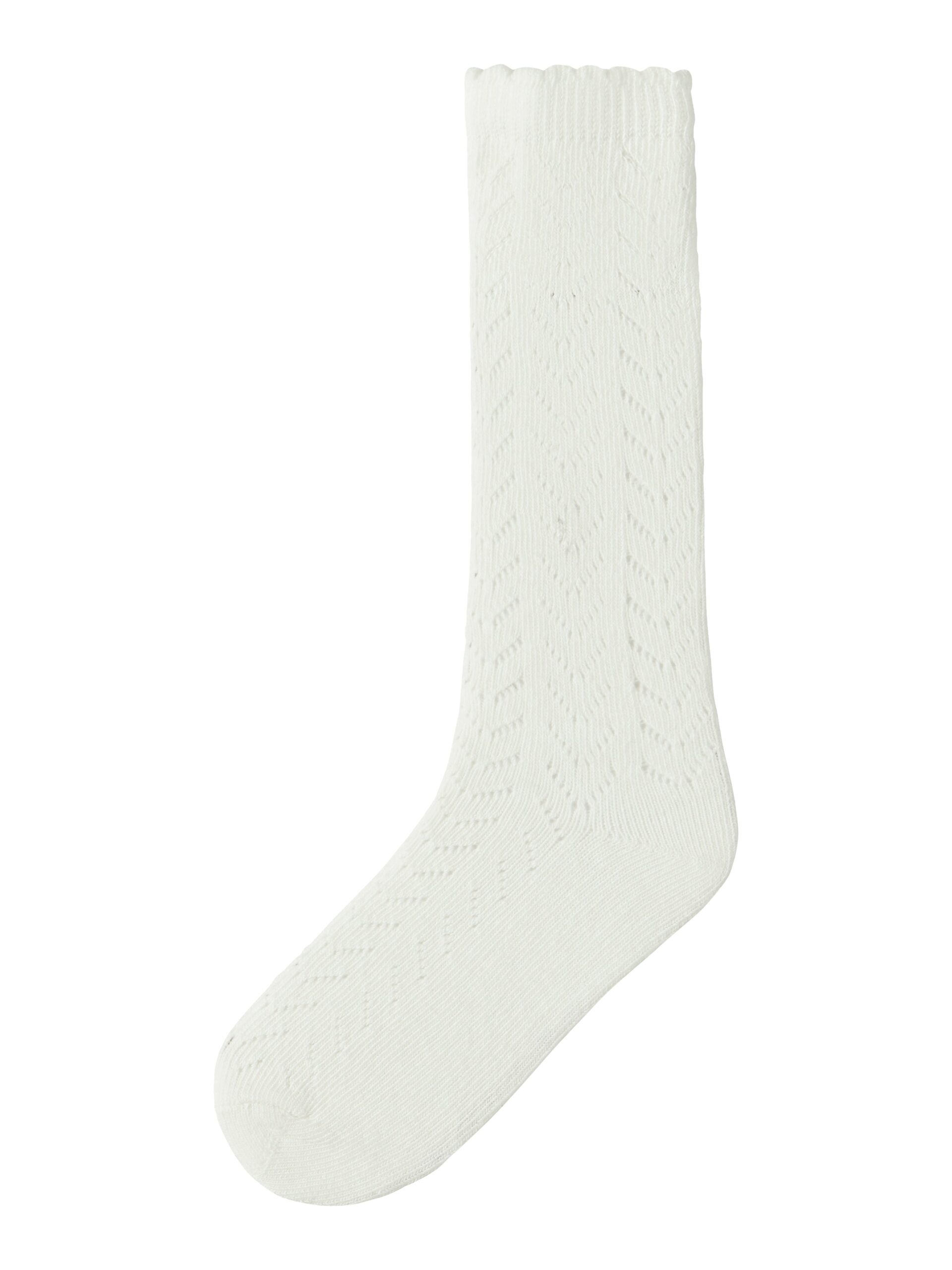 Lil Atelier Herda Knee Socks Coconut Milk 19 21