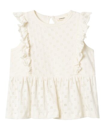Lil Atelier Himaja Top Coconut Milk 92 Cm