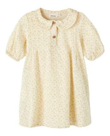 Lil Atelier Hulla Loose Dress Turtledove 92 Cm