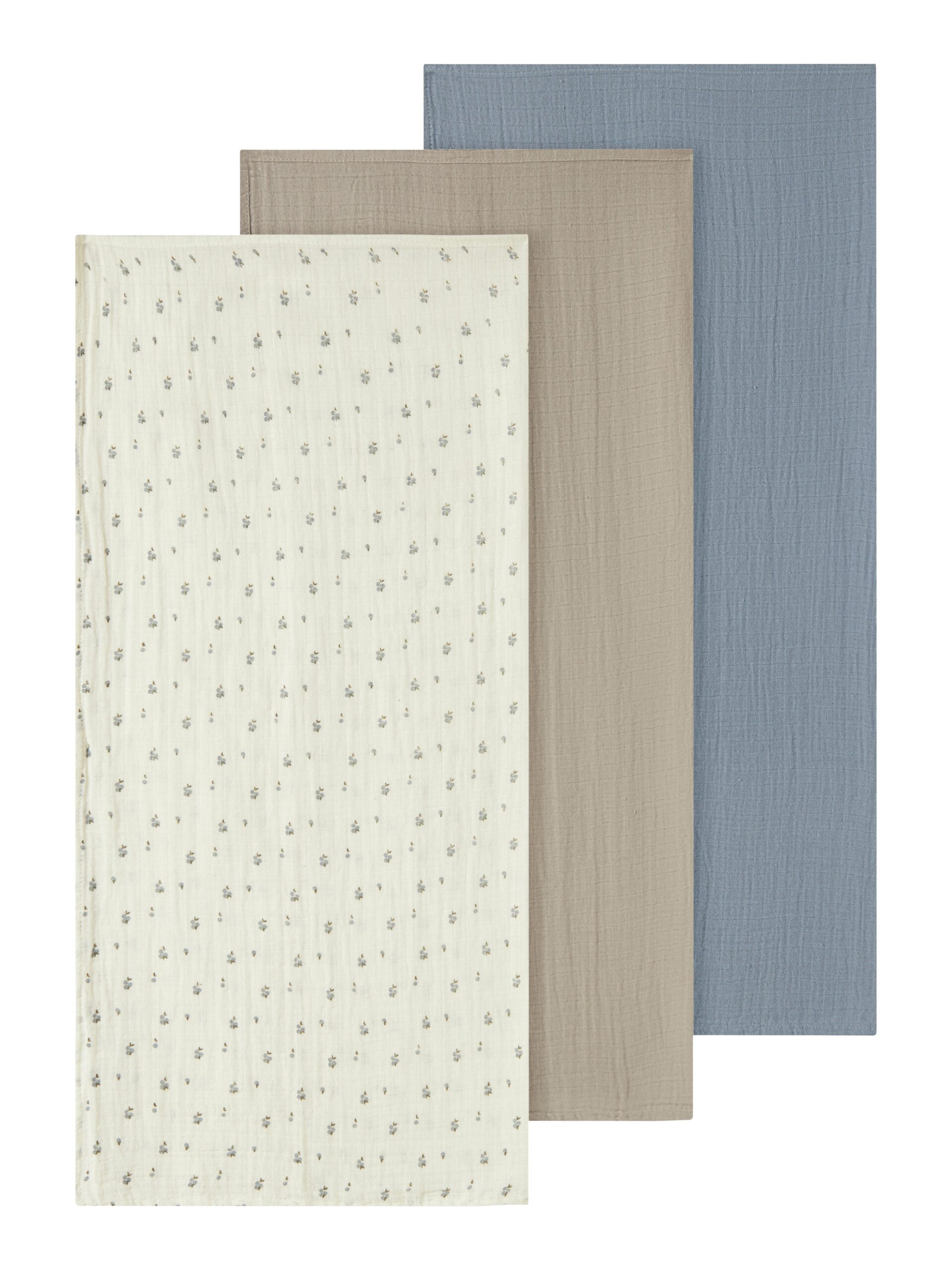 Lil Atelier Isleys Pak Nappies Coconut Milk Oxford Tan Tradewinds