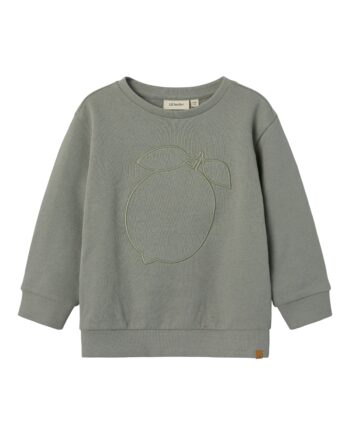Lil Atelier Jobo Nuo Loose Sweat Shirt Forest Fog 92 Cm