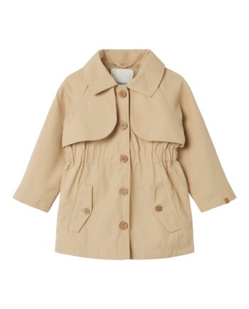 Lil Atelier La Madelin Trenchcoat Warm Sand 86 Cm