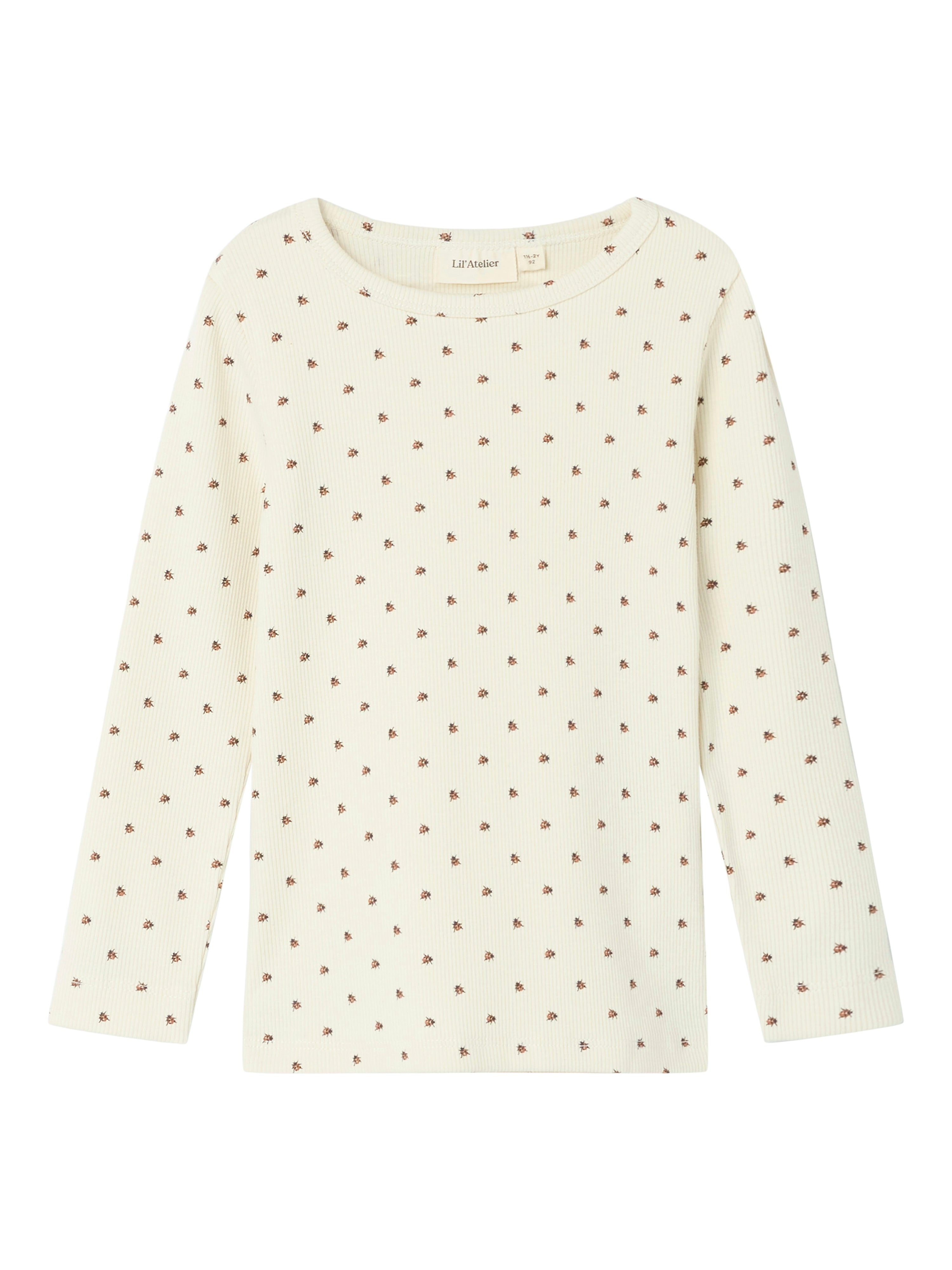 Lil Atelier Lago Kim Slim Top Noos Turtledove 92 Cm