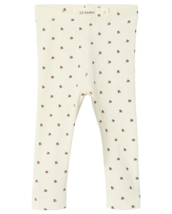 Lil Atelier Lago Kye Slim Leggings Noos Turtledove 56 Cm