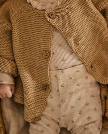 Lil Atelier Laguno Loose Knit Curds   Whey 56 Cm