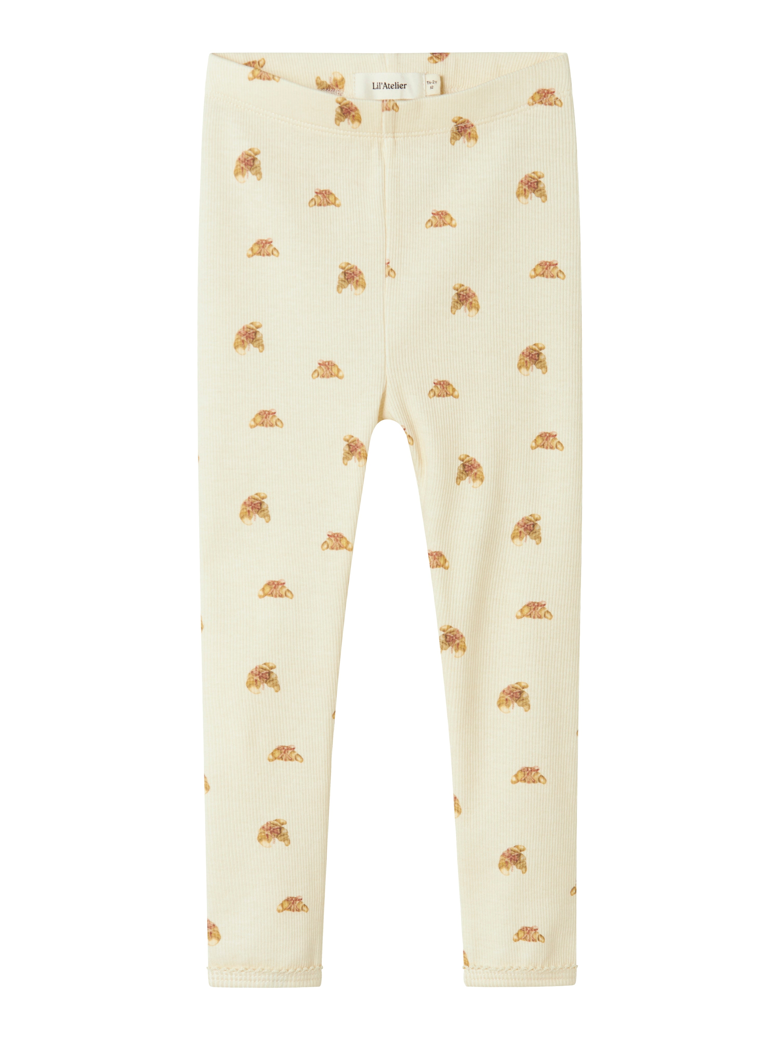 Lil Atelier Lavo Eki Leggings Turtledove Croissant 92 Cm