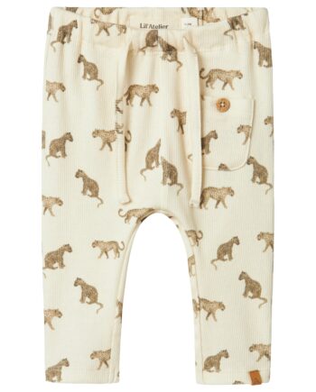 Lil Atelier Lavo Elf Loose Pants Turtledove 56 Cm