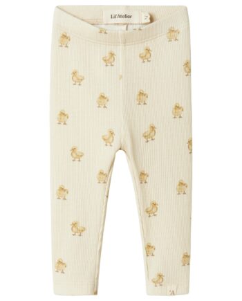 Lil Atelier Lavo Emo Leggings Turtledove Duck 56 Cm