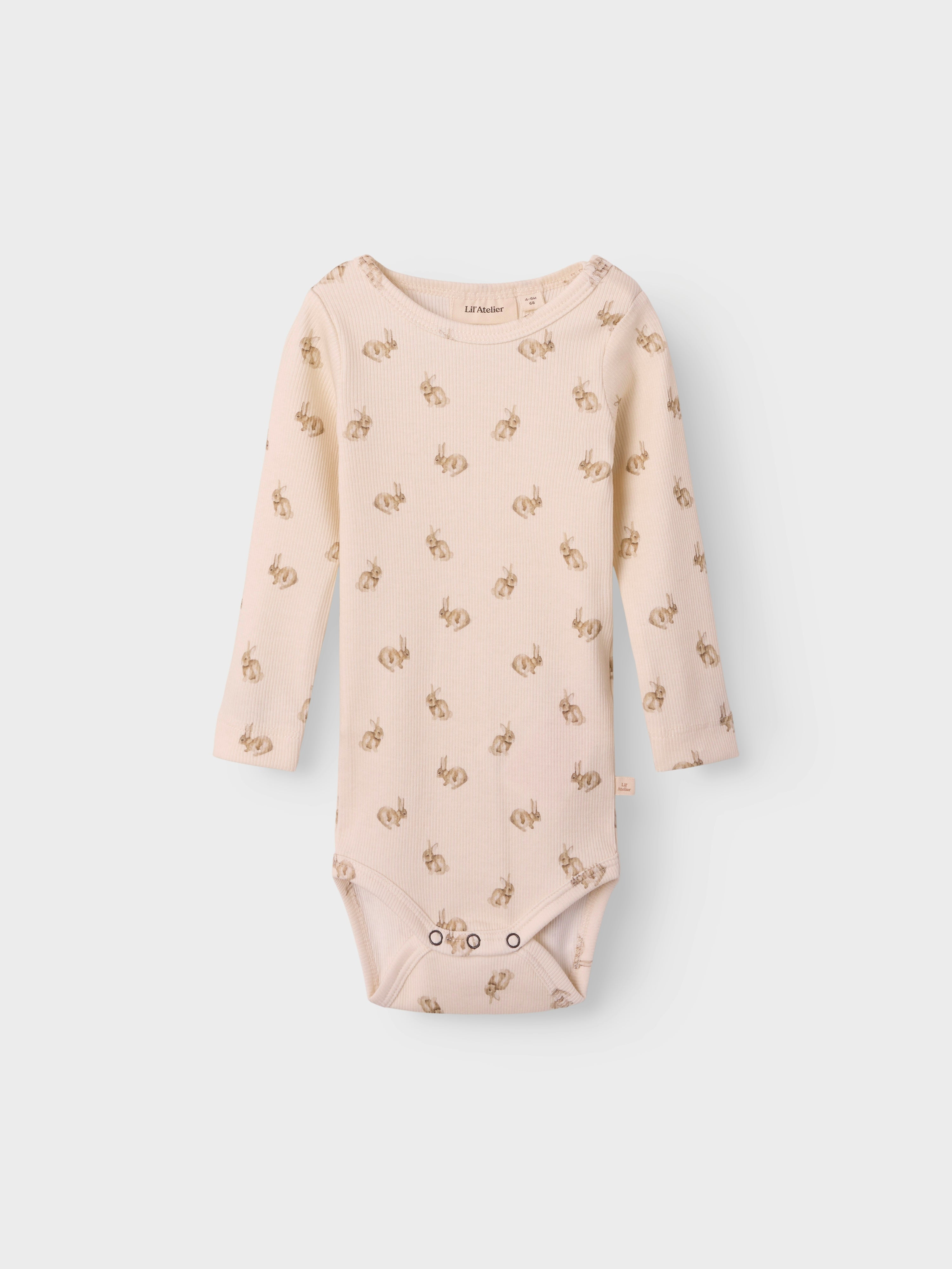 Lil Atelier Lavo Emo Sim Body Turtledove Rabbit 56 Cm