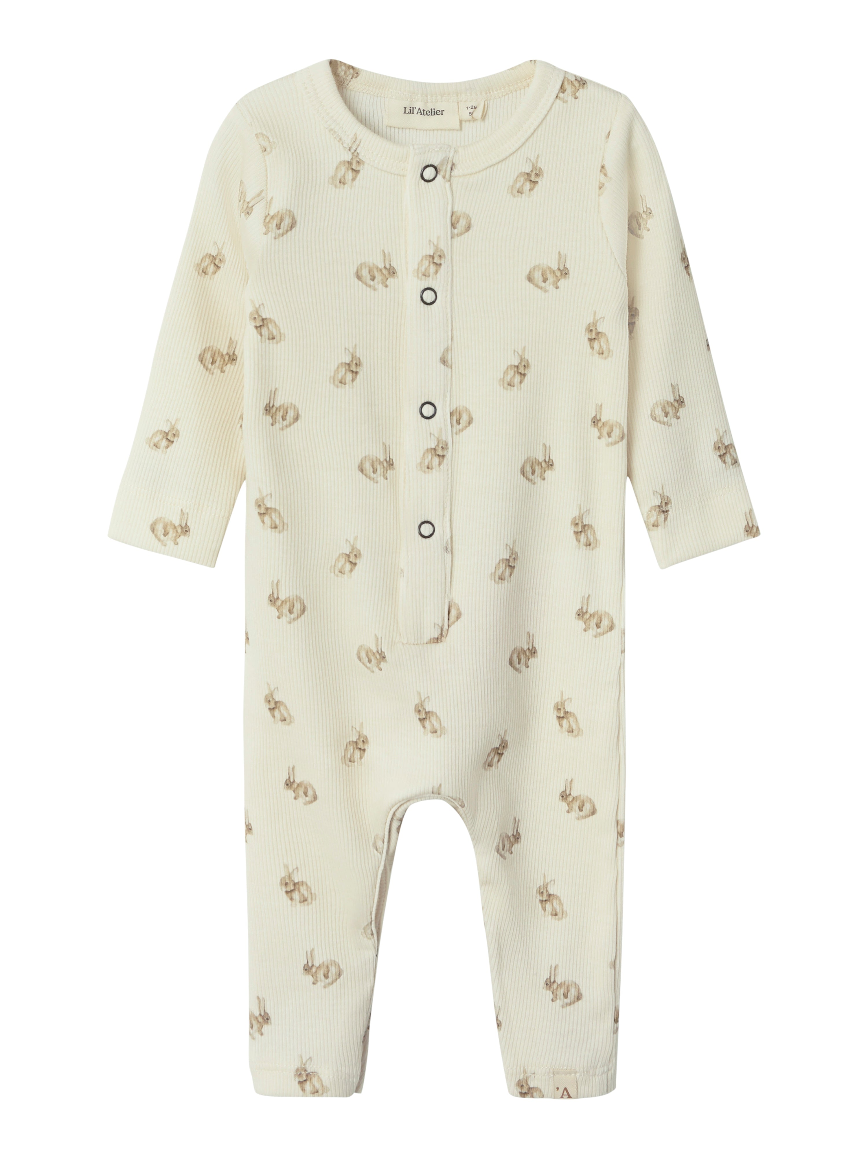 Lil Atelier Lavo Emo Slim Suit Turtledove Rabbit 56 Cm