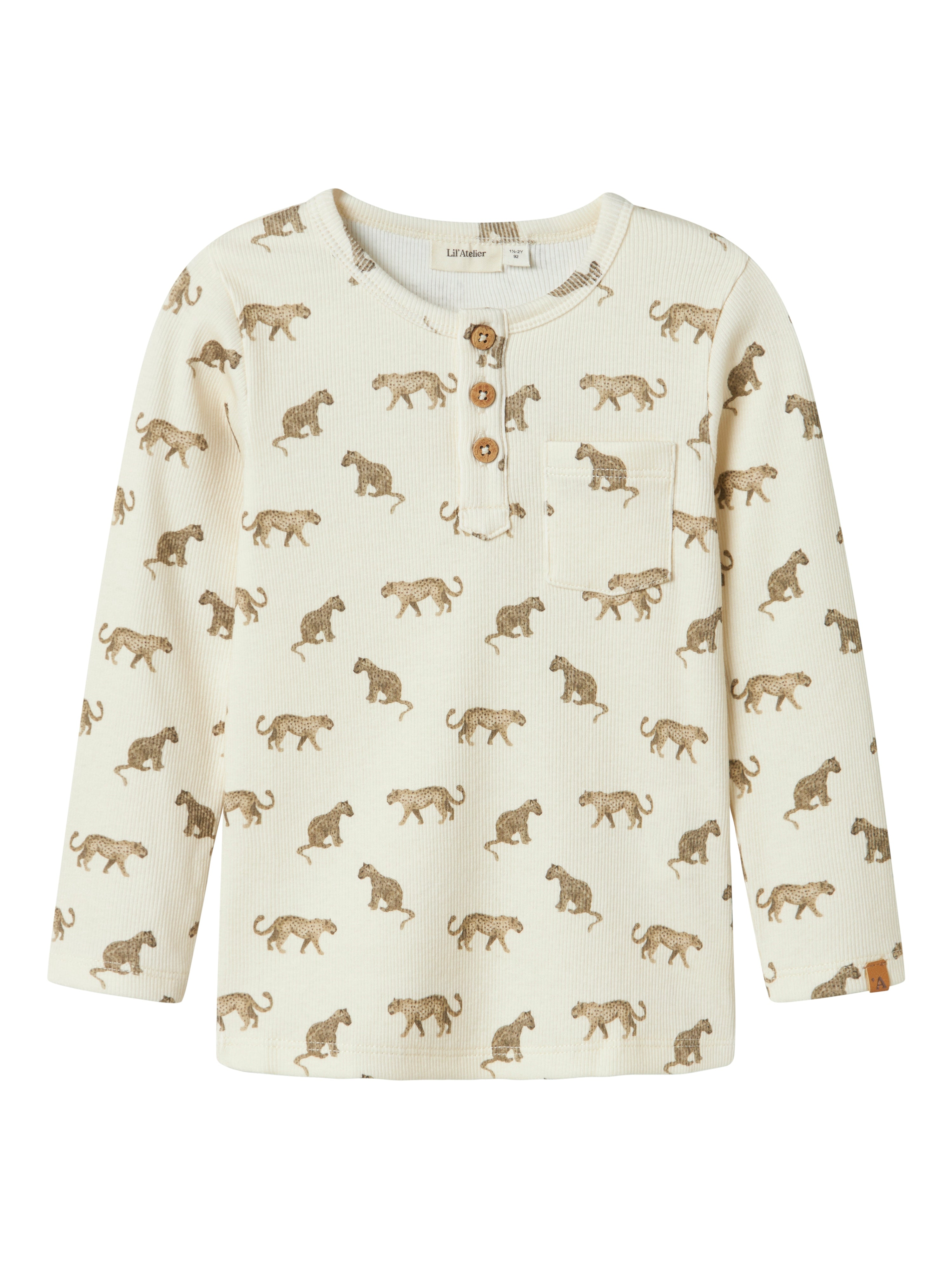 Lil Atelier Lavo Eno Top Turtledove 92 Cm