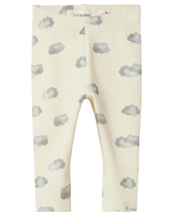 Lil Atelier Layo Kim Leggings Noos Turtledove Blue Cloud 56 Cm