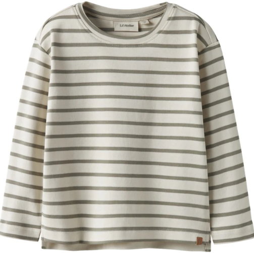 Lil Atelier Limia Loose Top Turtledove Overland 92 Cm
