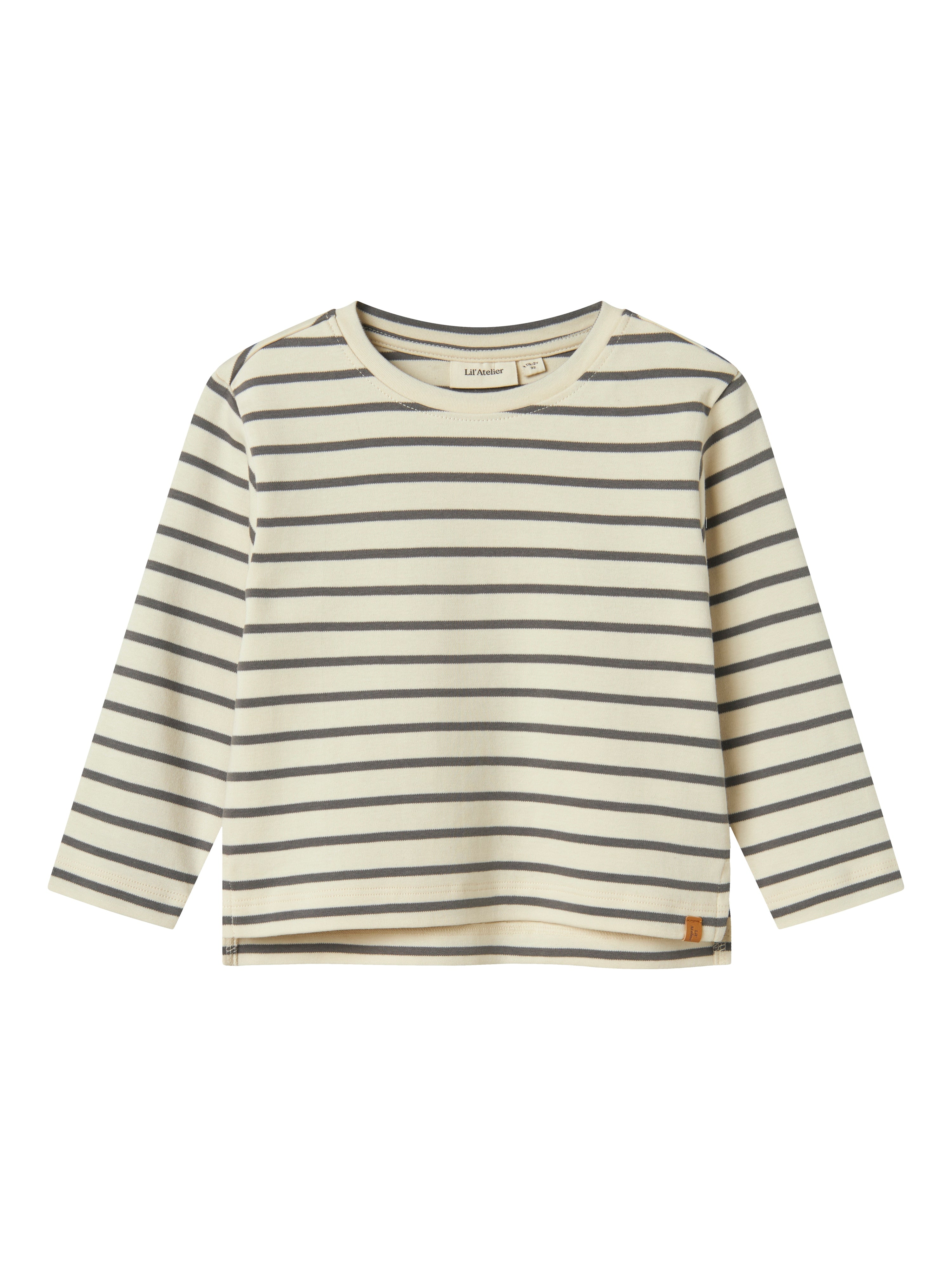 Lil Atelier Limia Loose Top Turtledove Poppy Sead 92 Cm